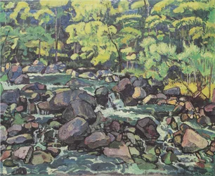 Bergbeek bij Champéry
